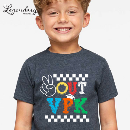 Peace Out VPK kids t-shirt