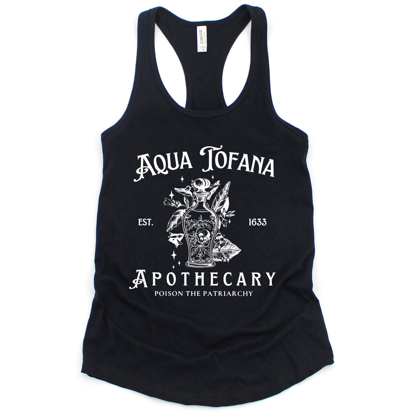 Aqua Tofana Poison Bottle Tank Top