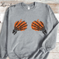 Skeleton Hands Pumpkin Boobs Halloween Sweatshirt