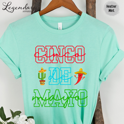 Cinco De Mayo Shirt Turn Down Por Que