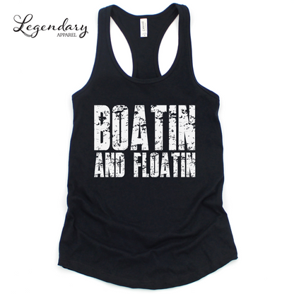 Boatin and Floatin Tank Top
