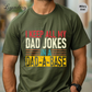 I Keep All My Dad Jokes In A DAD-A-BASE Men's T-Shirt