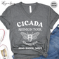 Cicada Reunion Tour 2024 V-Neck Tee Shirt