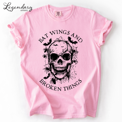 Bat Wings and Broken Things Tee Shirt