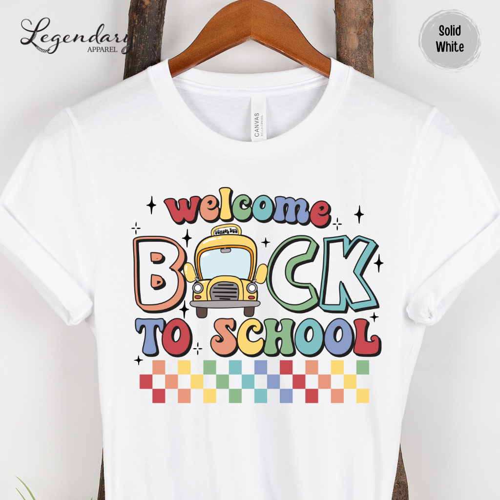 Teacher Shirt Welcome Back To School TShirt