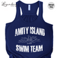 Amity Island Swim Team Racerback Tank Top