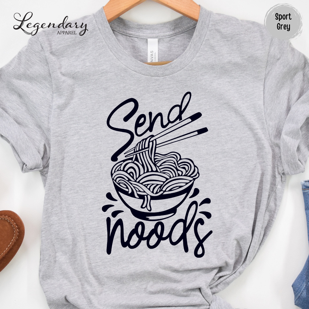 Send Noods Shirt Ramen Noodle Tee Shirt