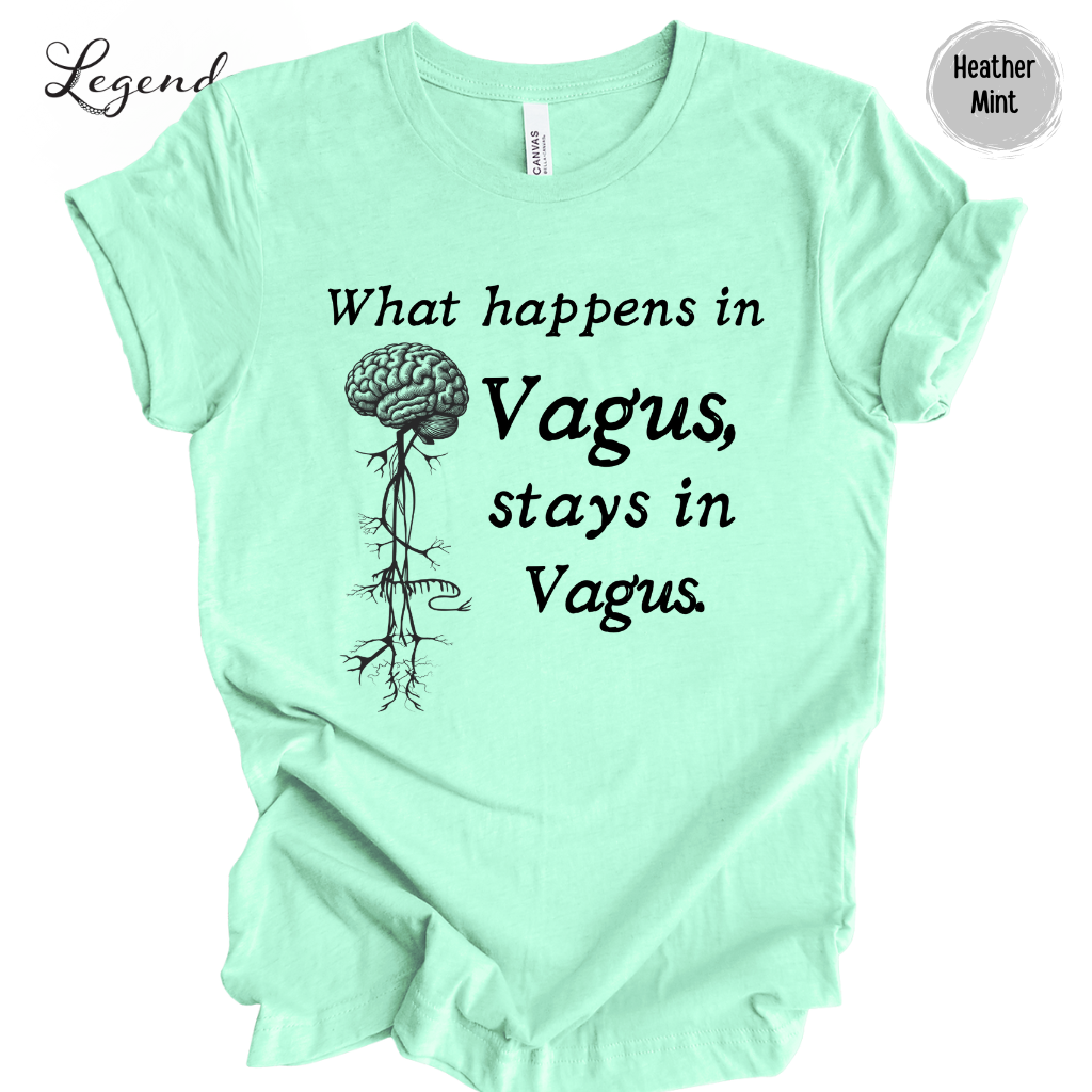 Vagus Nerve Shirt What Happens In Vagus Stays In Vagus