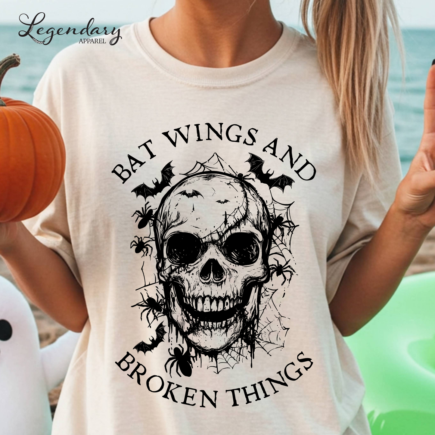 Bat Wings and Broken Things Tee Shirt