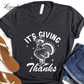 It's Giving Thanks V-Neck Tee Shirt