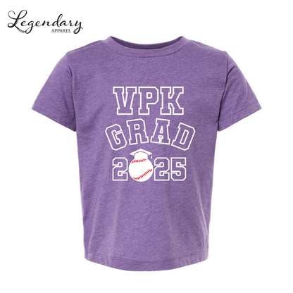 VPK Grad 2025 Baseball T-Shirt