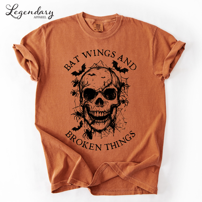 Bat Wings and Broken Things Tee Shirt