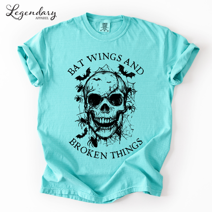 Bat Wings and Broken Things Tee Shirt