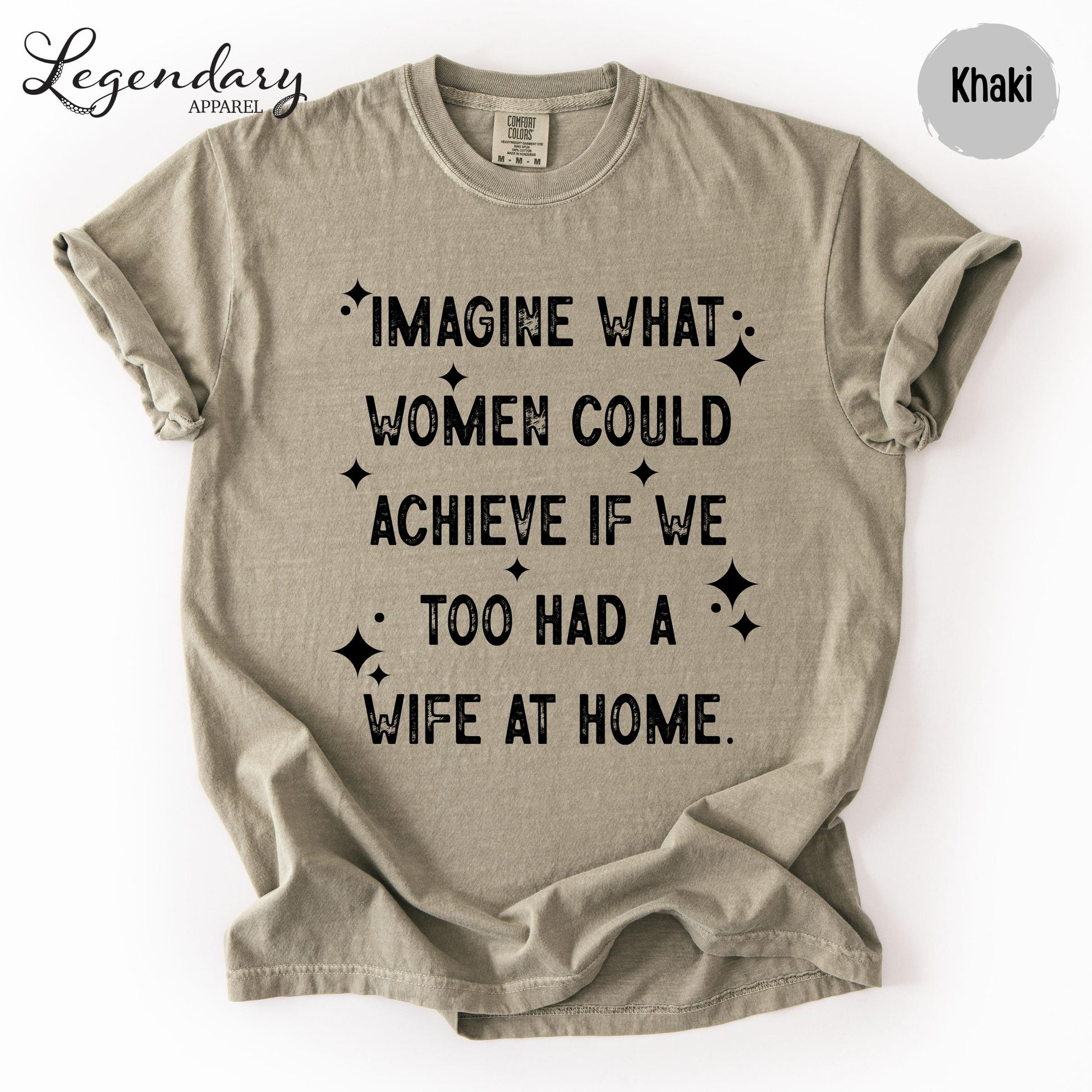 a t-shirt with a humorous text printed on it.