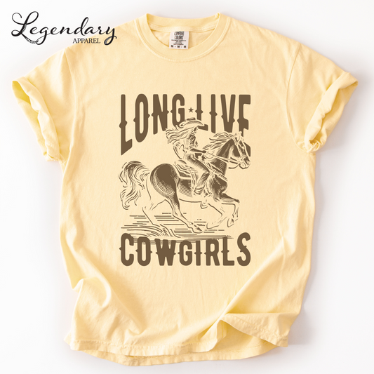 Long Live Cowgirls Comfort Colors T-Shirt