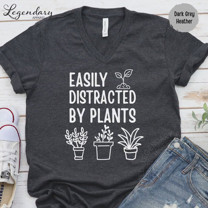Easily Distracted By Plants T-Shirt
