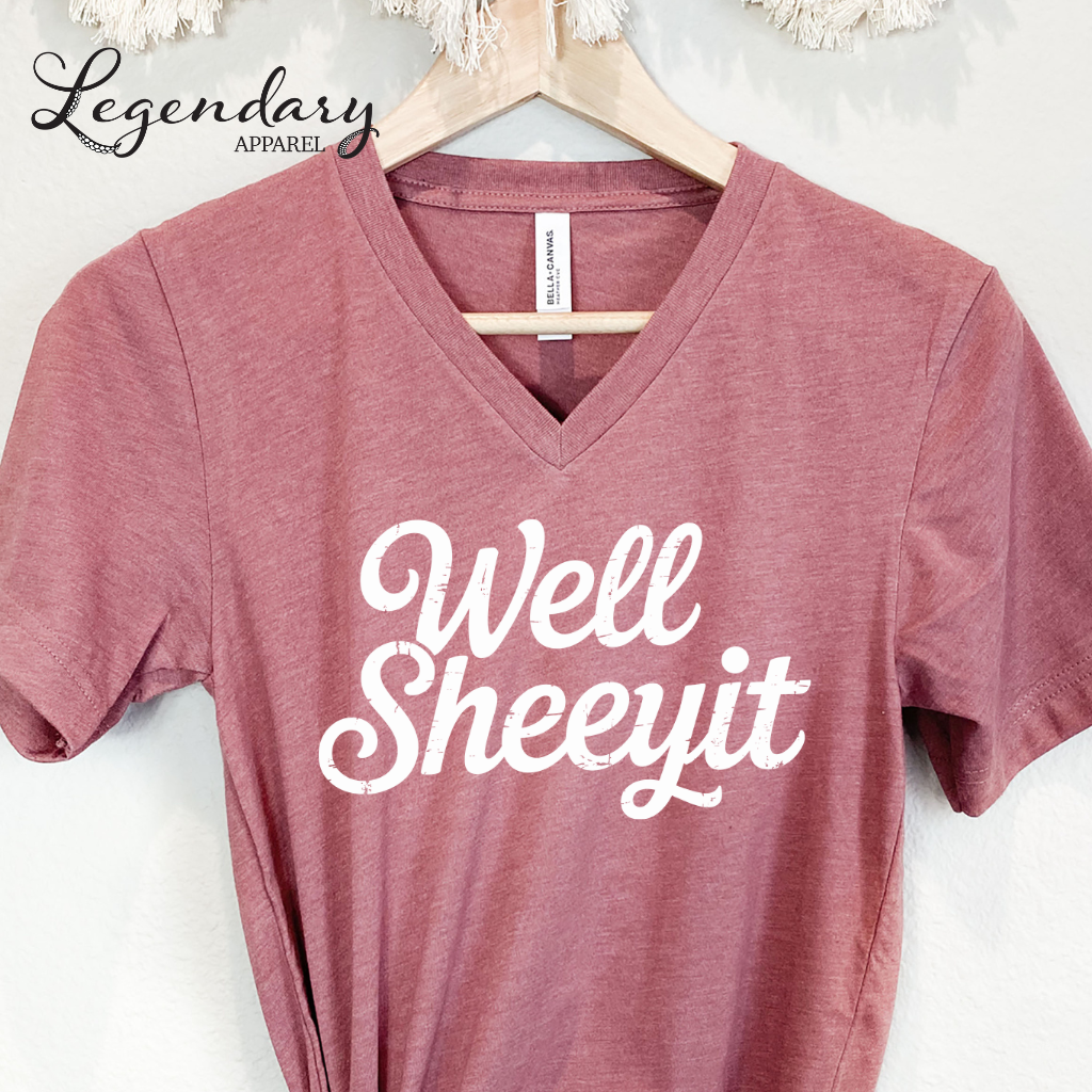 Well Sheeyit V-Neck Shirt