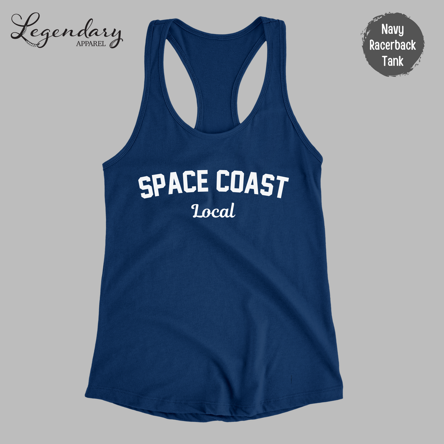 Space Coast Local Racerback Tank Top