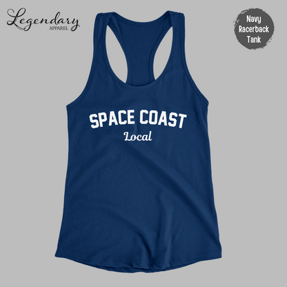 Space Coast Local Racerback Tank Top