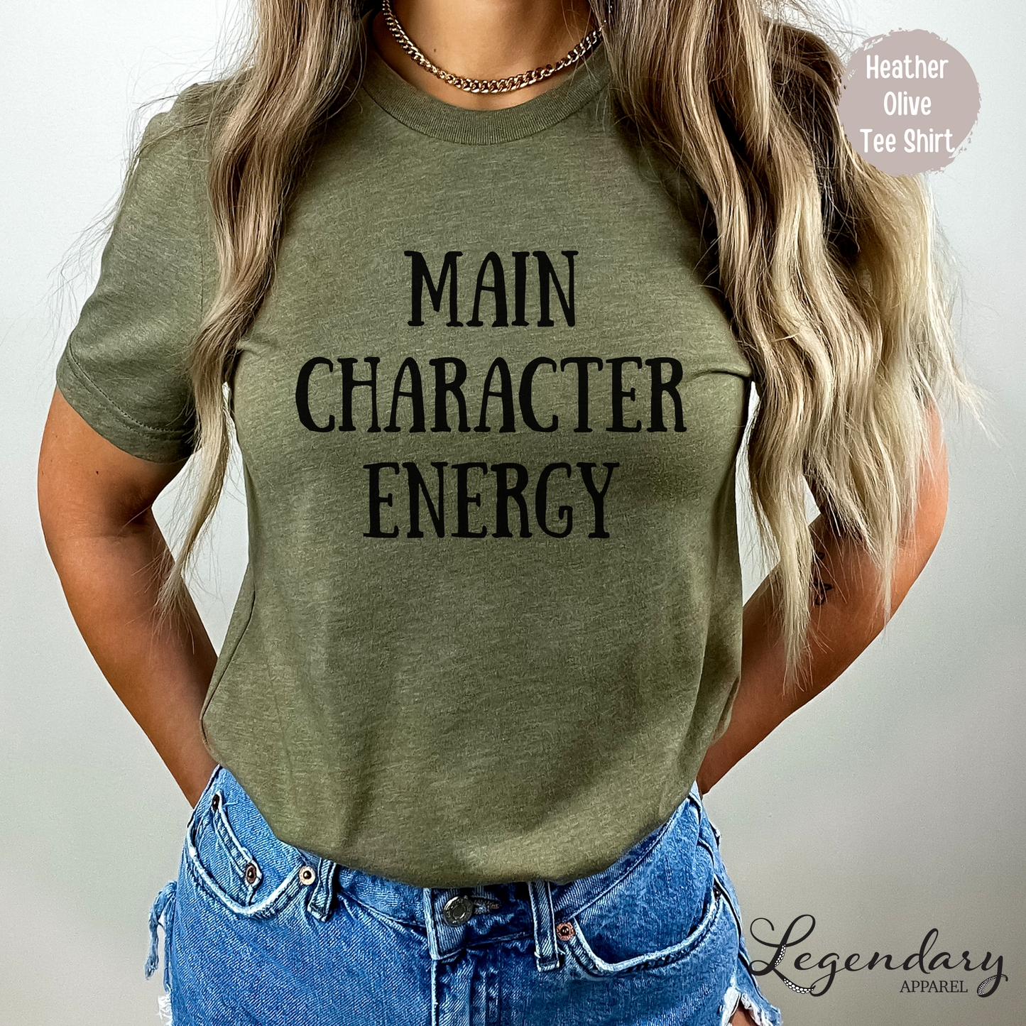 Main Character Energy Unisex Tee Shirt