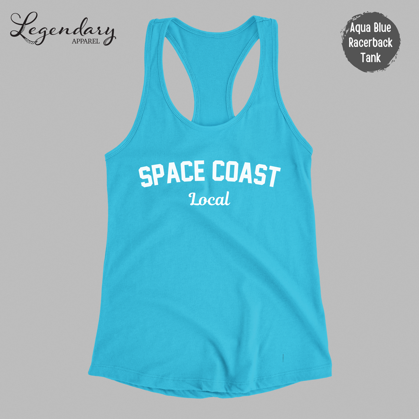 Space Coast Local Racerback Tank Top