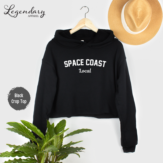 Space Coast Local Crop Hoodie