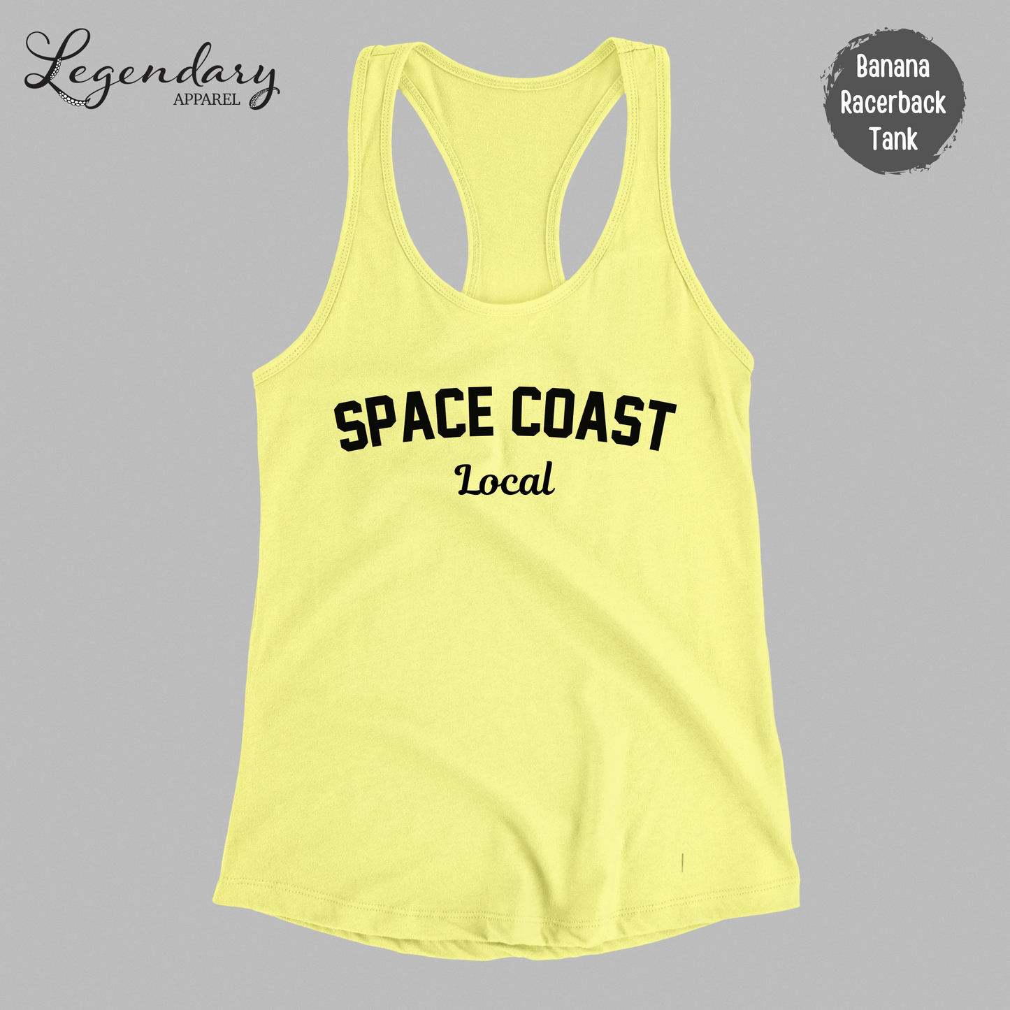 Space Coast Local Racerback Tank Top