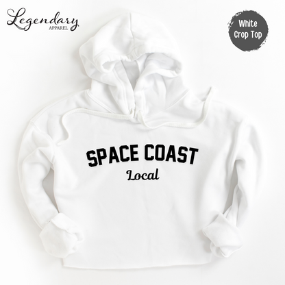 Space Coast Local Crop Hoodie