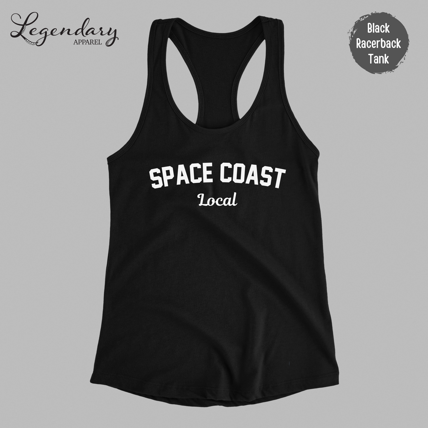 Space Coast Local Racerback Tank Top