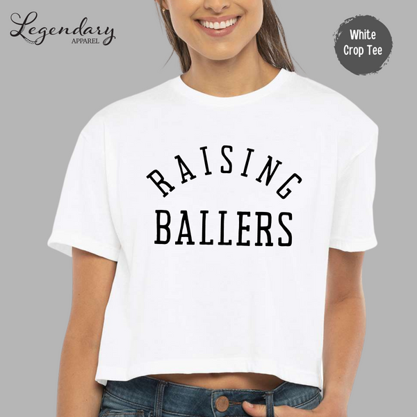 Raising Ballers Crop Top