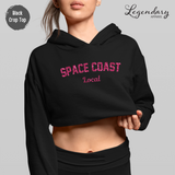 Space Coast Local Crop Hoodie