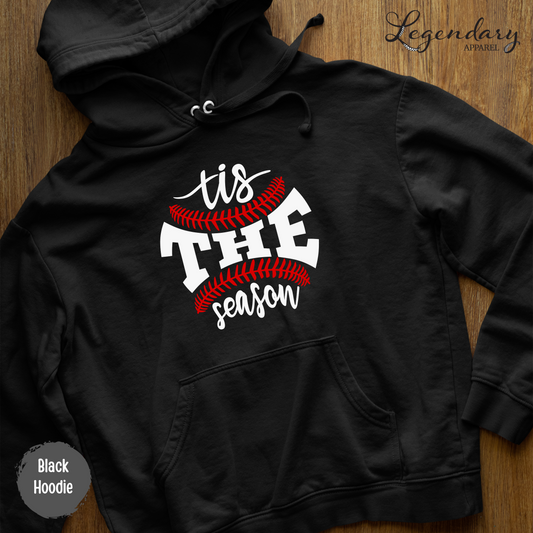 Tis The Season Baseball Hoodie