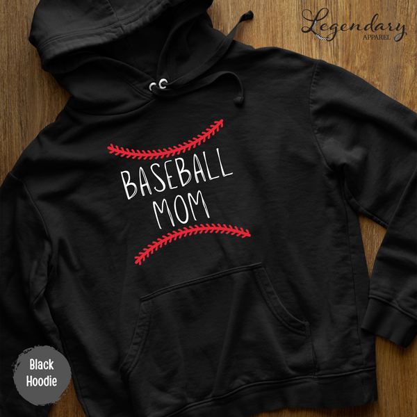 Baseball Mom Pullover Hoodie