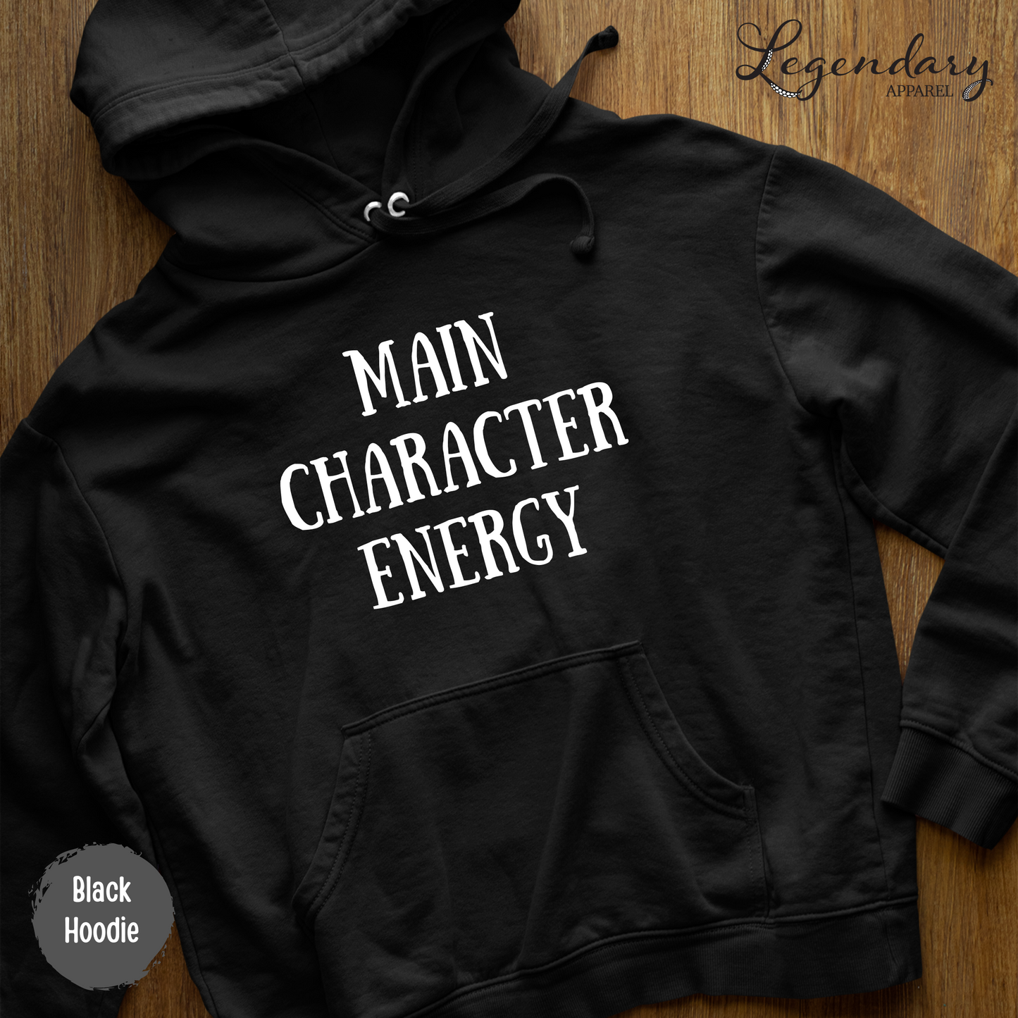 Main Character Energy Pullover Hoodie