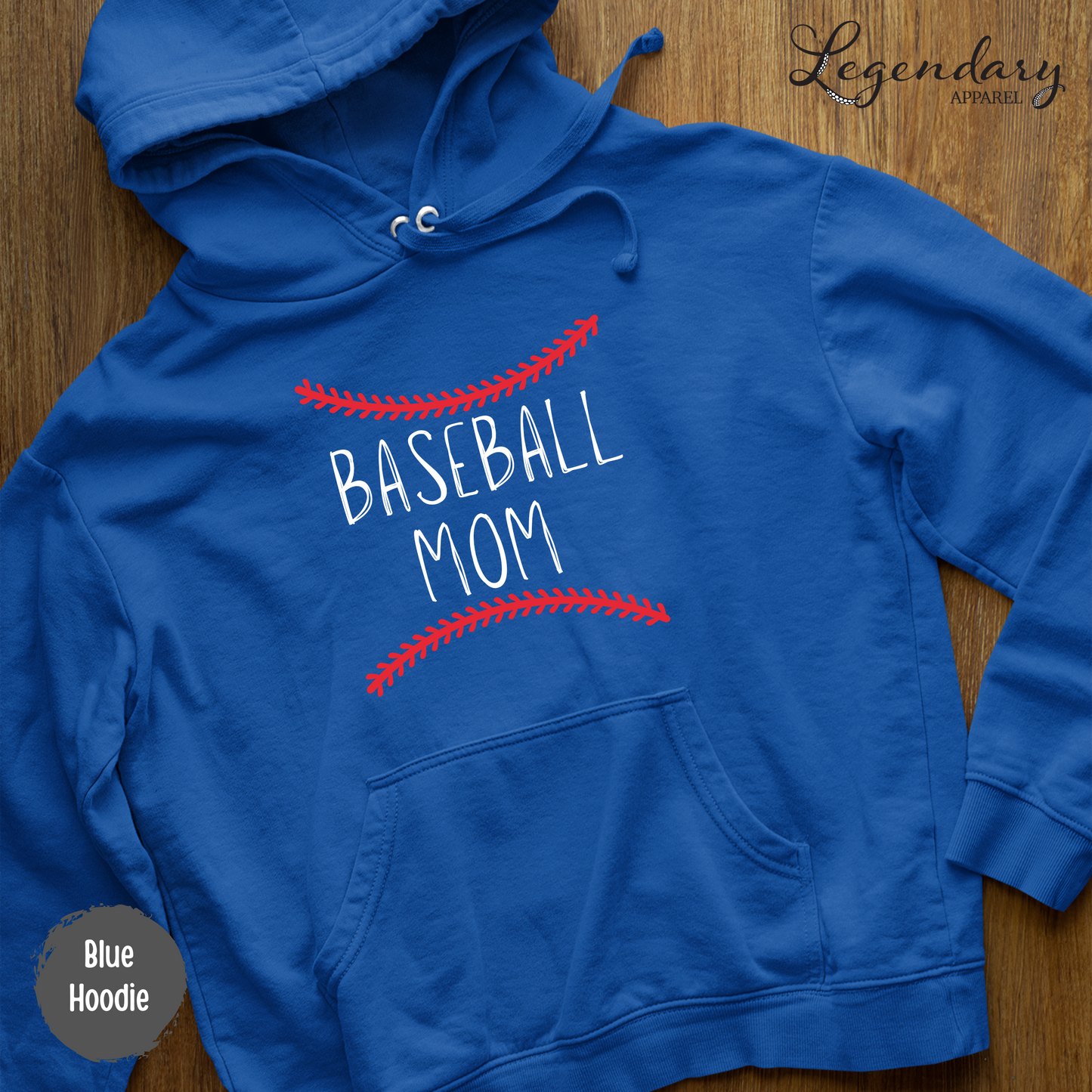 Baseball Mom Pullover Hoodie