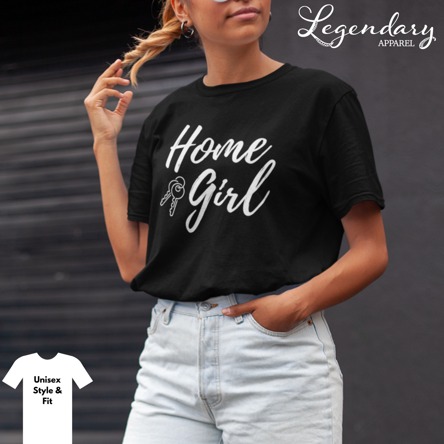 Realtor Home Girl Tee Shirt in Women's & Unisex Sizing