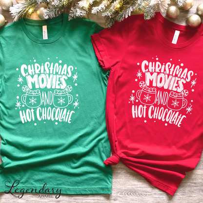 Christmas Movies & Hot Chocolate Tee Shirt