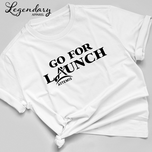 NASA Artemis "Go for Launch" Women's Tee Shirt