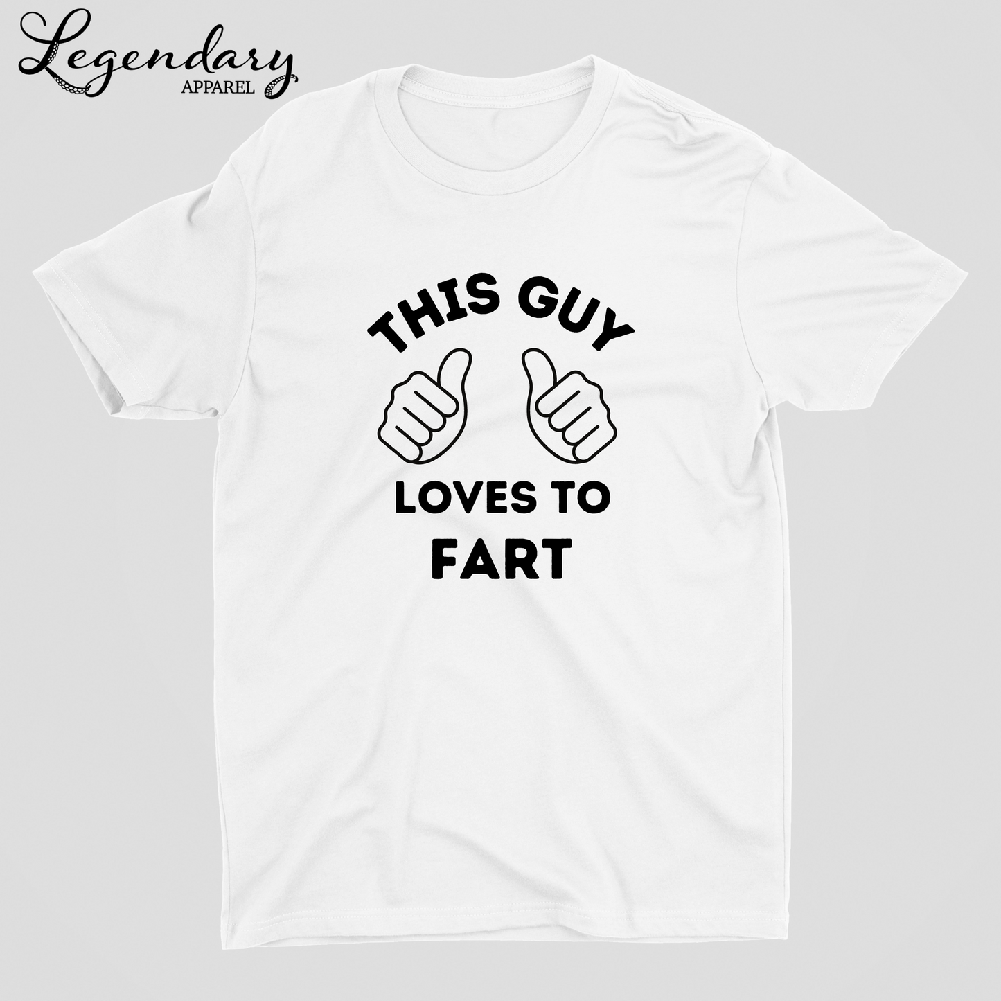 This Guy/This Girl Loves To Fart Tee Shirt