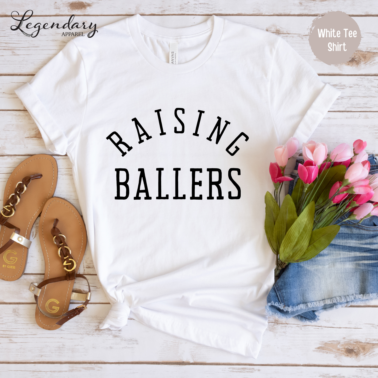 Raising Ballers Baseball Tee Shirt