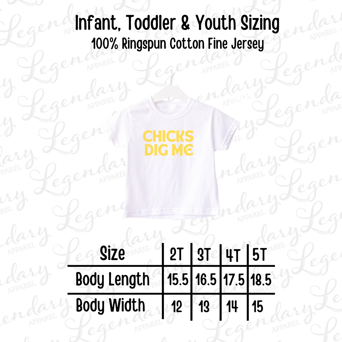 Chicks Dig Me Toddler Tee Shirt