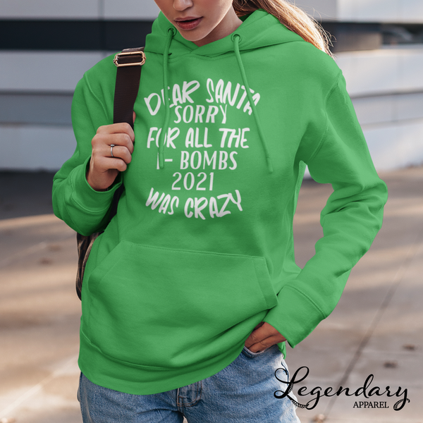 Sorry Santa For All The F-Bombs 2021 Was Crazy Hoodie for Women
