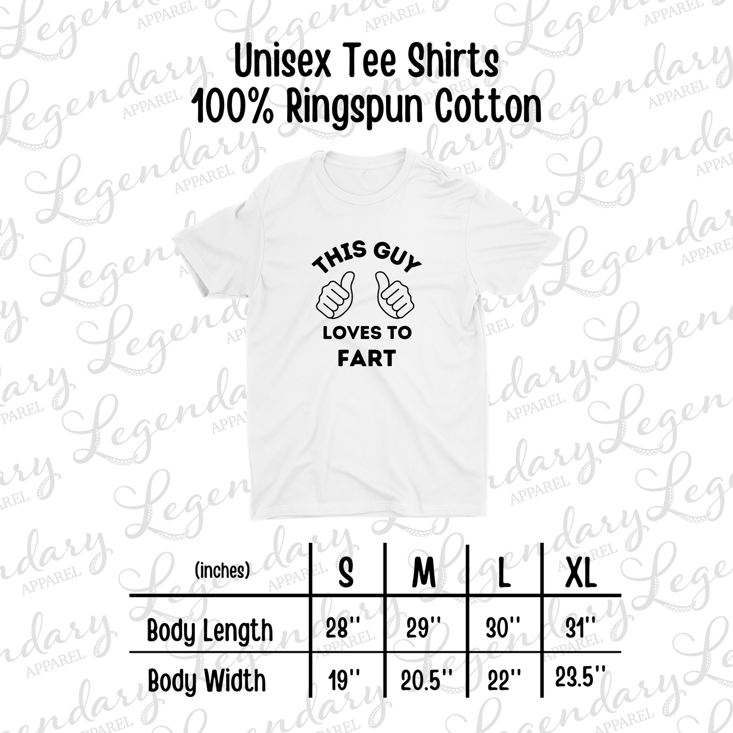 This Guy/This Girl Loves To Fart Tee Shirt