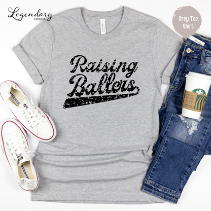 Raising Ballers Baseball Tee Shirt