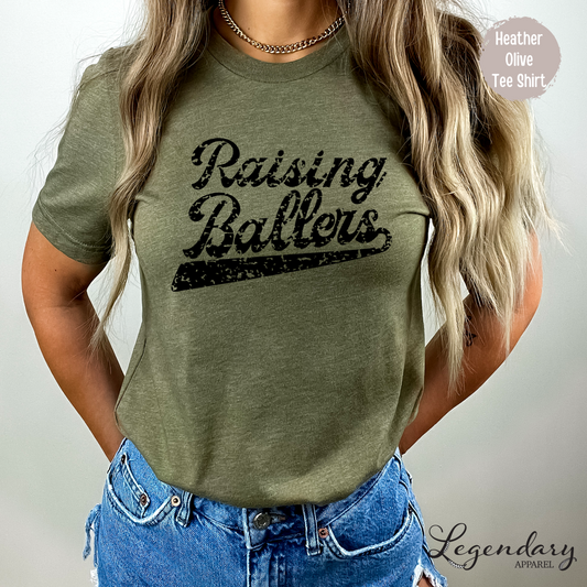 Raising Ballers Baseball Tee Shirt