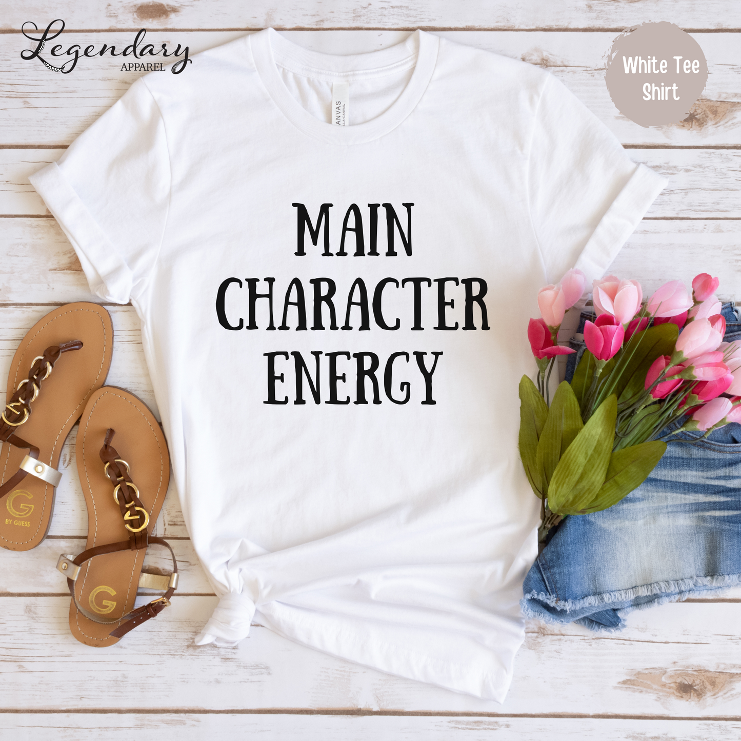 Main Character Energy Unisex Tee Shirt