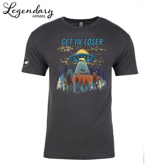 Get In Loser Alien Abduction Men's Tee