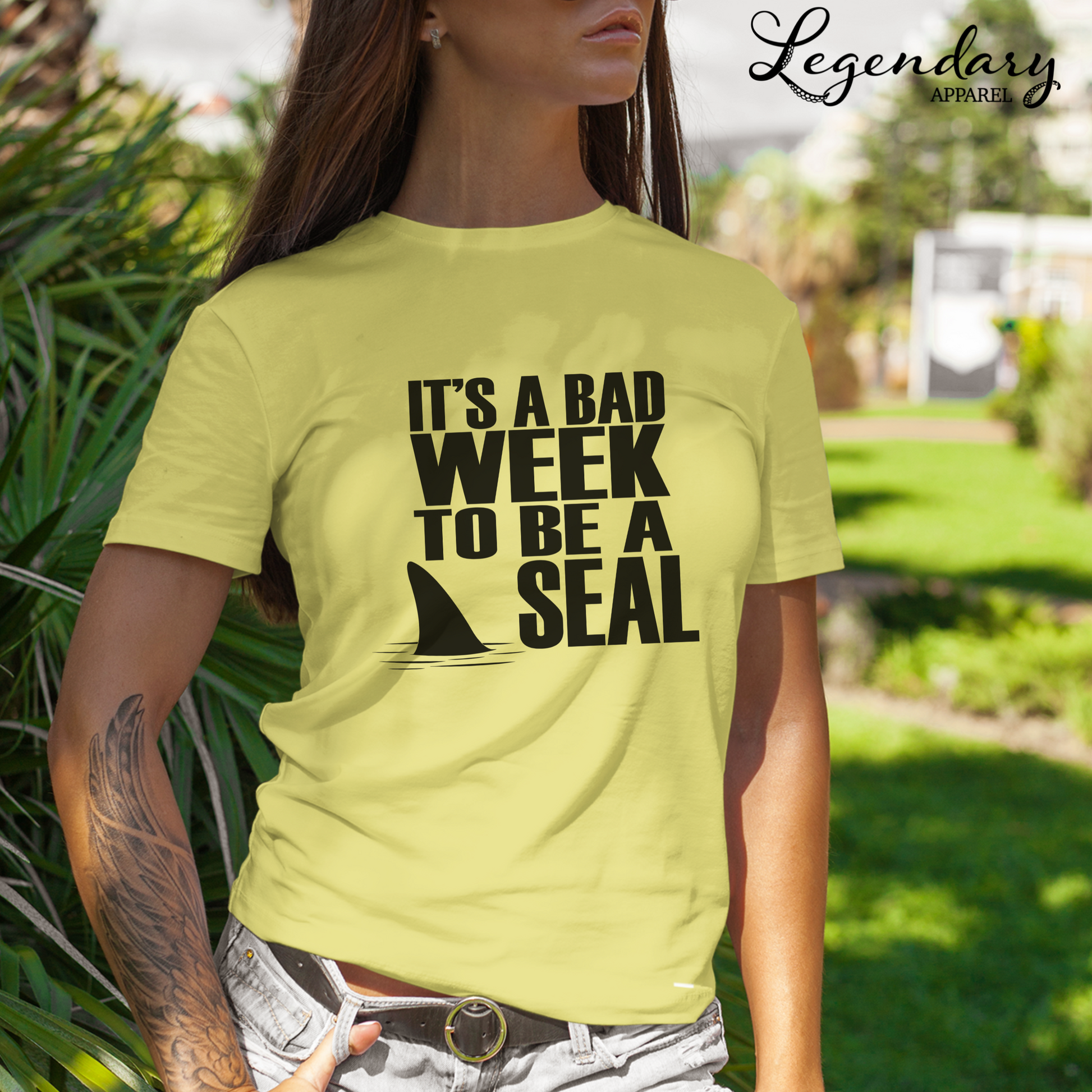 its a bad week to be a seal tee shirt